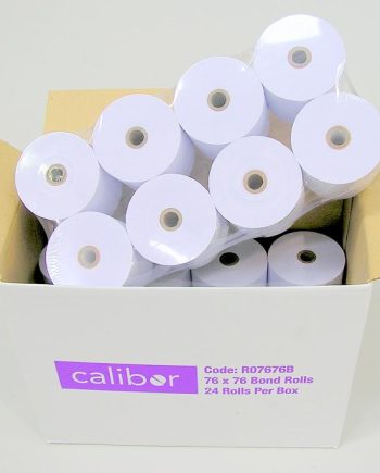 Kitchen Printer Rolls – Box of 25 – 76x76 Bond